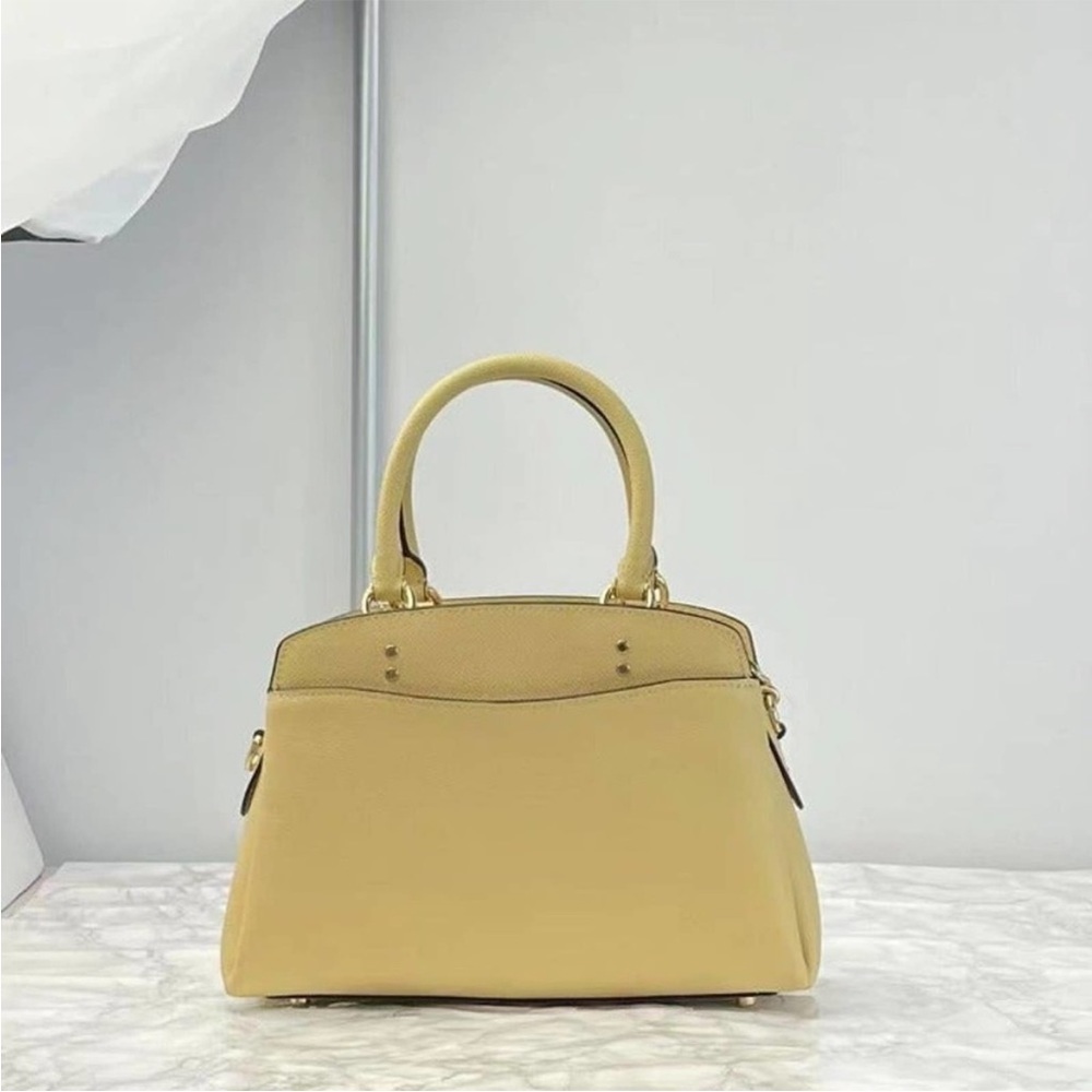 Coach 91146 Mini Lillie Leather Carryall In Vanilla Cream - Picture 6 of 8
